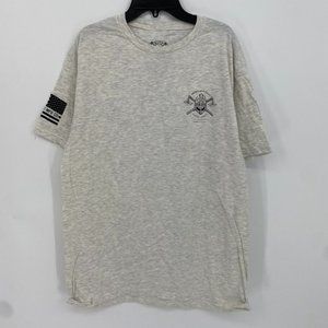 Howitzer Mens White/Heather Grey T-Shirt